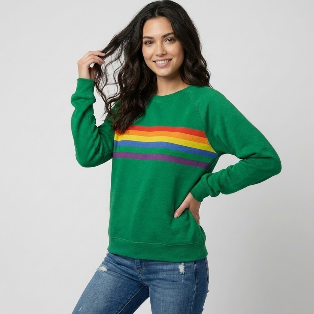 Camisola de malha com detalhe gráfico em mistura de algodão | Corte confortável | Casual contemporâneo