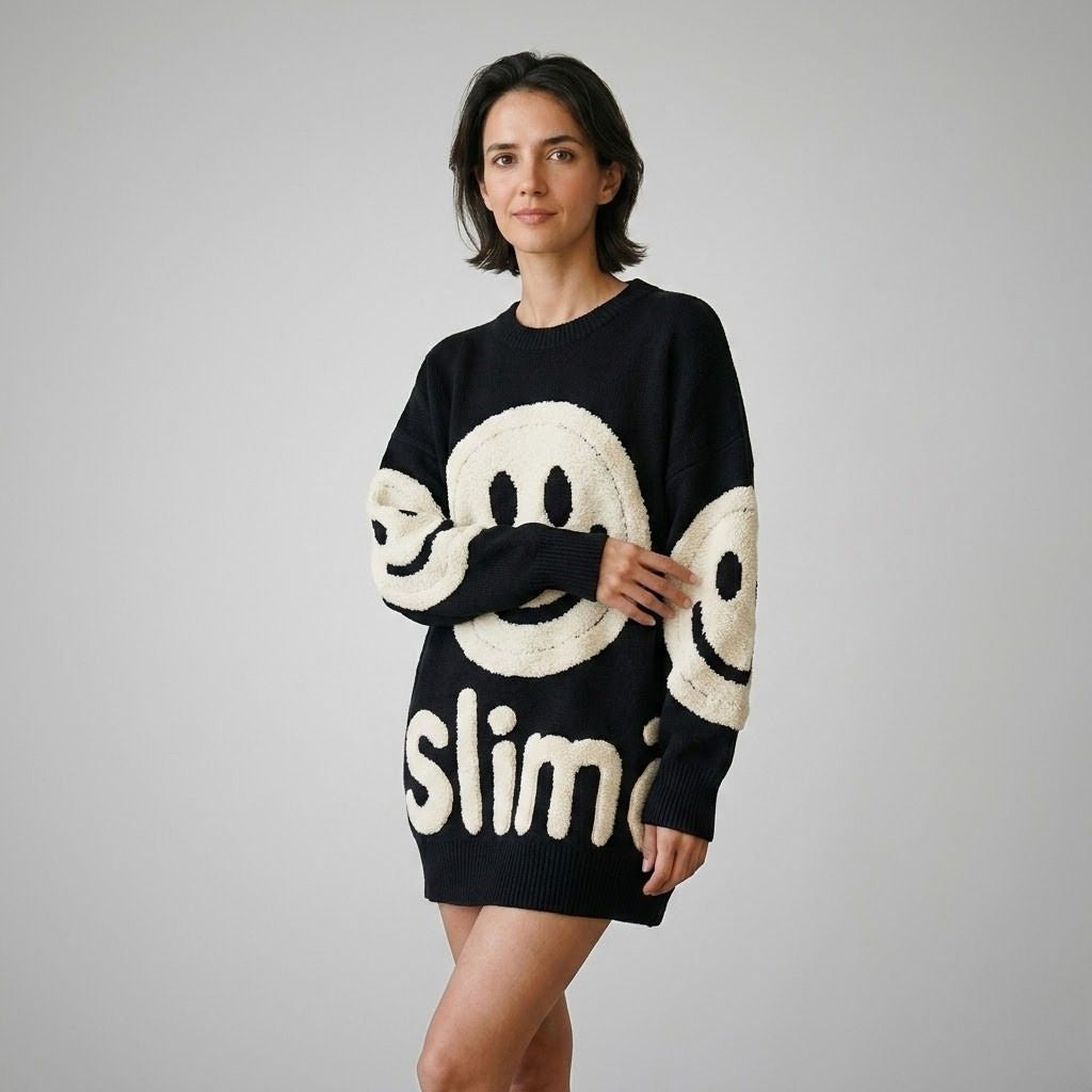 Camisola Oversized com Estampa Gráfica e Conforto Máximo para Dias Descontraídos