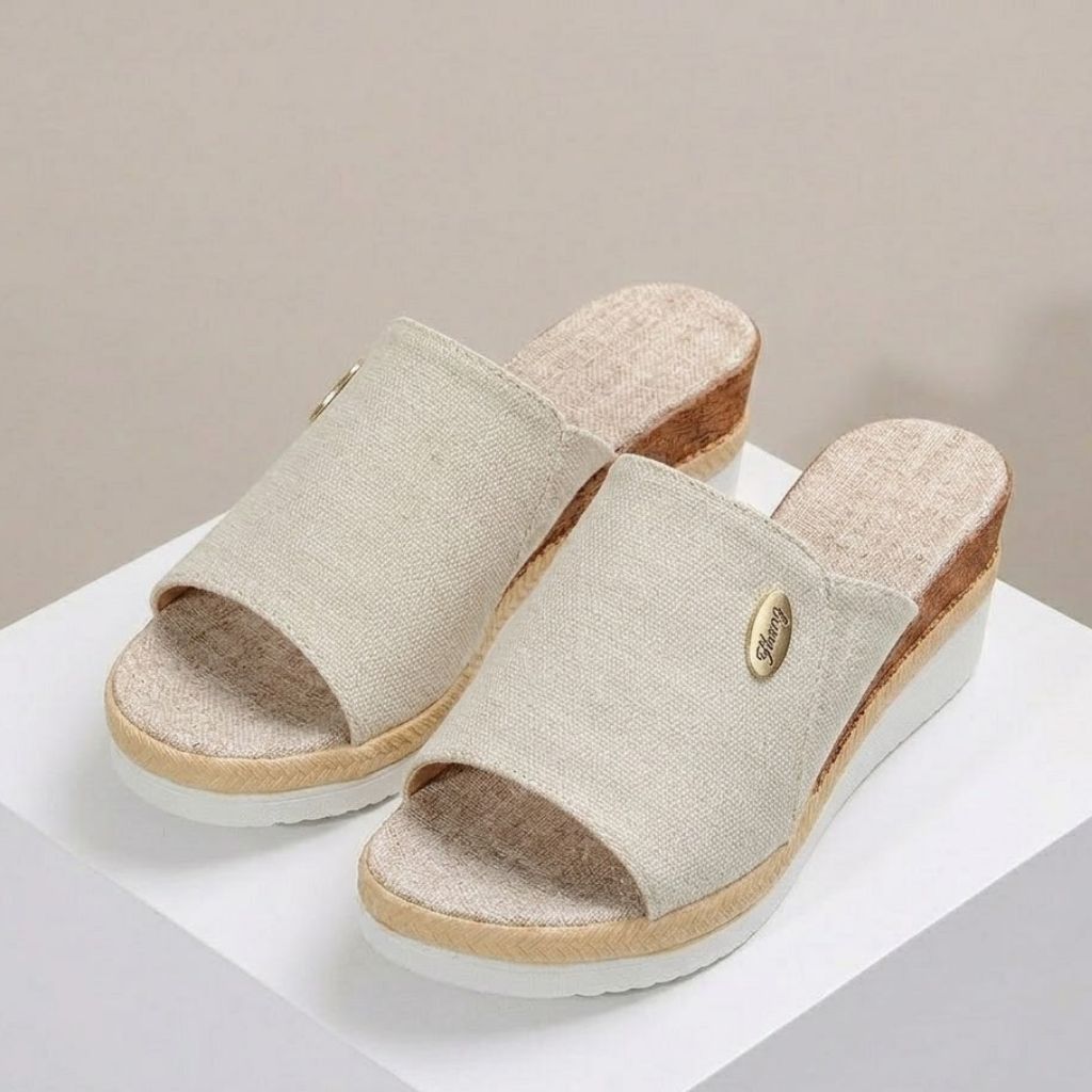 Chinelos Plataforma com Design Aberto e Conforto Leve